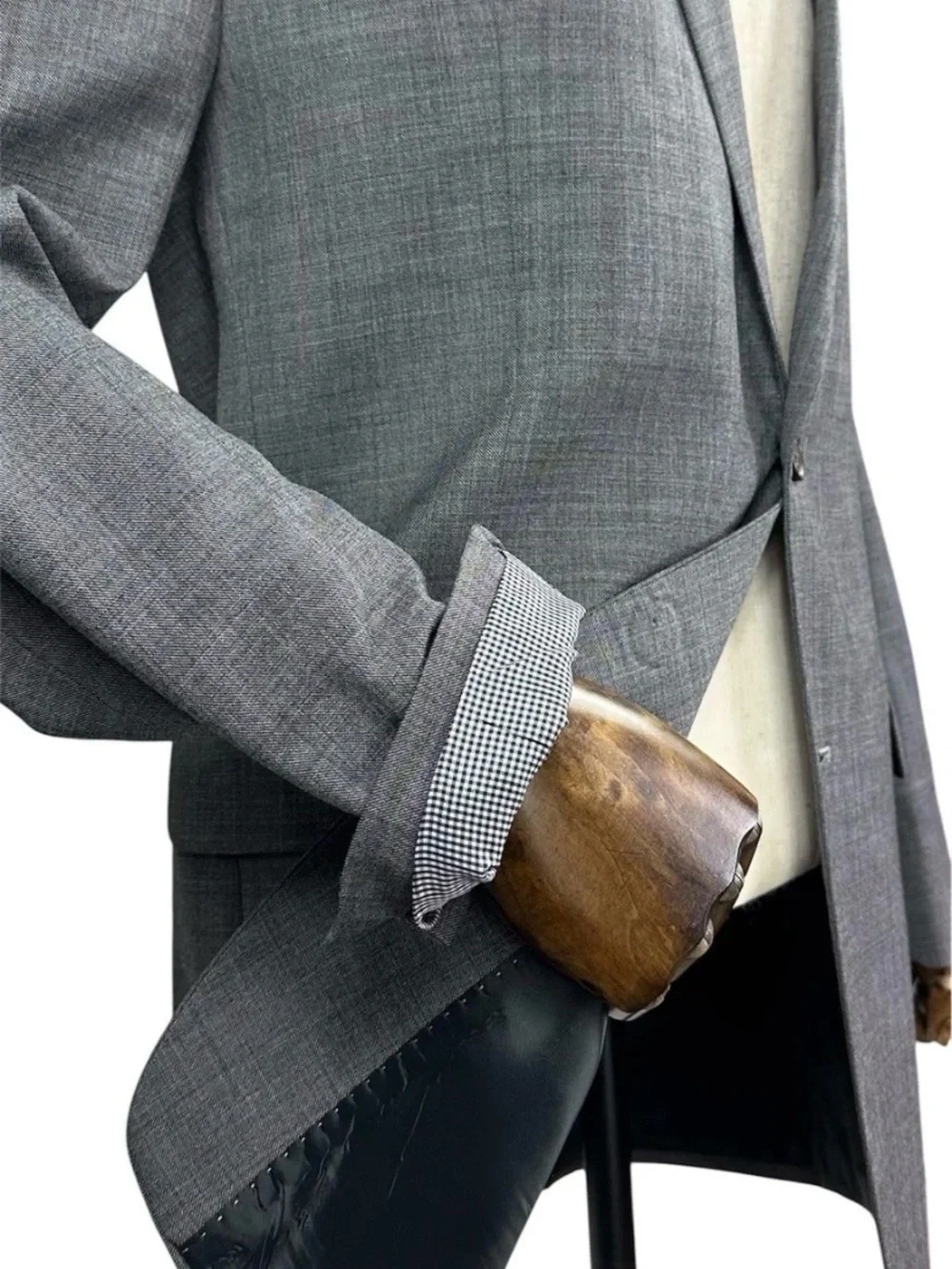 Chaps Two-Piece Suit Blazer 44L Pants 42x30